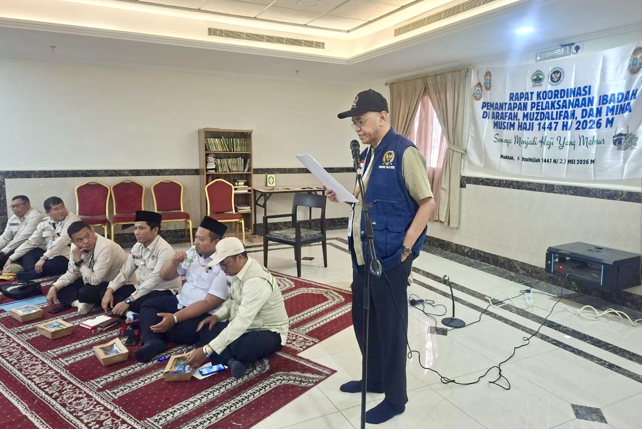 Armuzna Sangat Krusial! Singgih Januratmoko Desak Ketua Kloter Jadi Ujung Tombak Pengamanan Jemaah Armuzna Sangat Krusial! Singgih Januratmoko Desak Ketua Kloter Jadi Ujung Tombak Pengamanan Jemaah