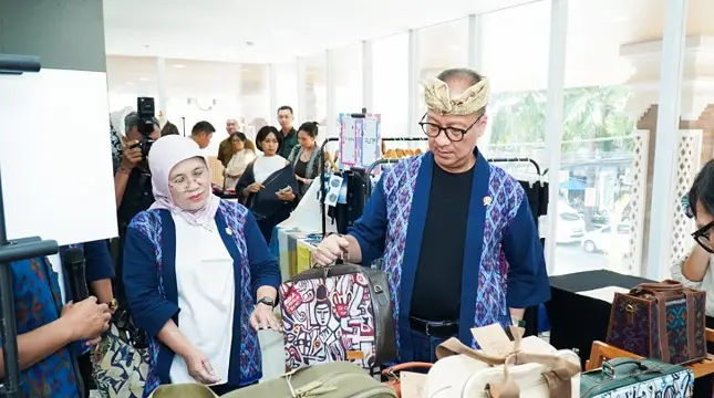 Menperin Agus Gumiwang Resmikan BPIFK Bali: Industri Fesyen dan Kriya Sumbang Rp120 Triliun bagi PDB