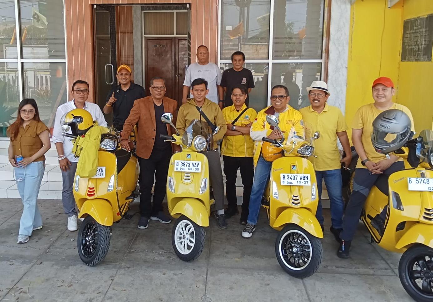 BSNPG Mulai Konsolidasi Organisasi Sambil Salurkan Hobi Lewat Vespa Tour of Java