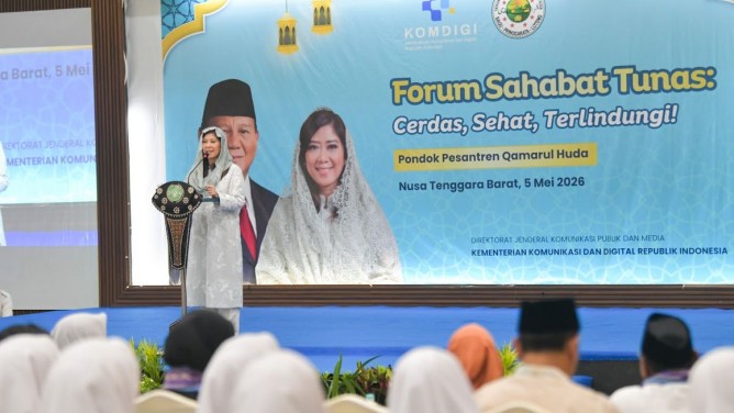 Menkomdigi Meutya Hafid Tegaskan Pesantren Jadi Benteng Utama Lindungi Anak dari Ancaman Digital