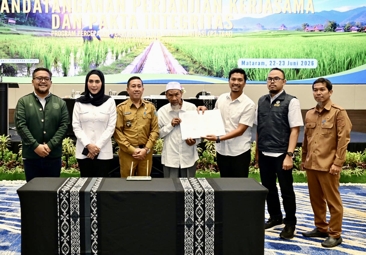 Wakil Ketua DPR RI Sari Yuliati Genjot Pembangunan Irigasi P3TGAI di Lombok, Angka Naik 610 Persen! Wakil Ketua DPR RI Sari Yuliati Genjot Pembangunan Irigasi P3TGAI di Lombok, Angka Naik 610 Persen!