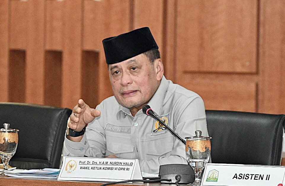 Wakil Ketua Komisi VI DPR RI Nurdin Halid Desak PLN Susun Neraca Energi Nasional, Aceh Bebas Blackout Jadi Prioritas Wakil Ketua Komisi VI DPR RI Nurdin Halid Desak PLN Susun Neraca Energi Nasional, Aceh Bebas Blackout Jadi Prioritas