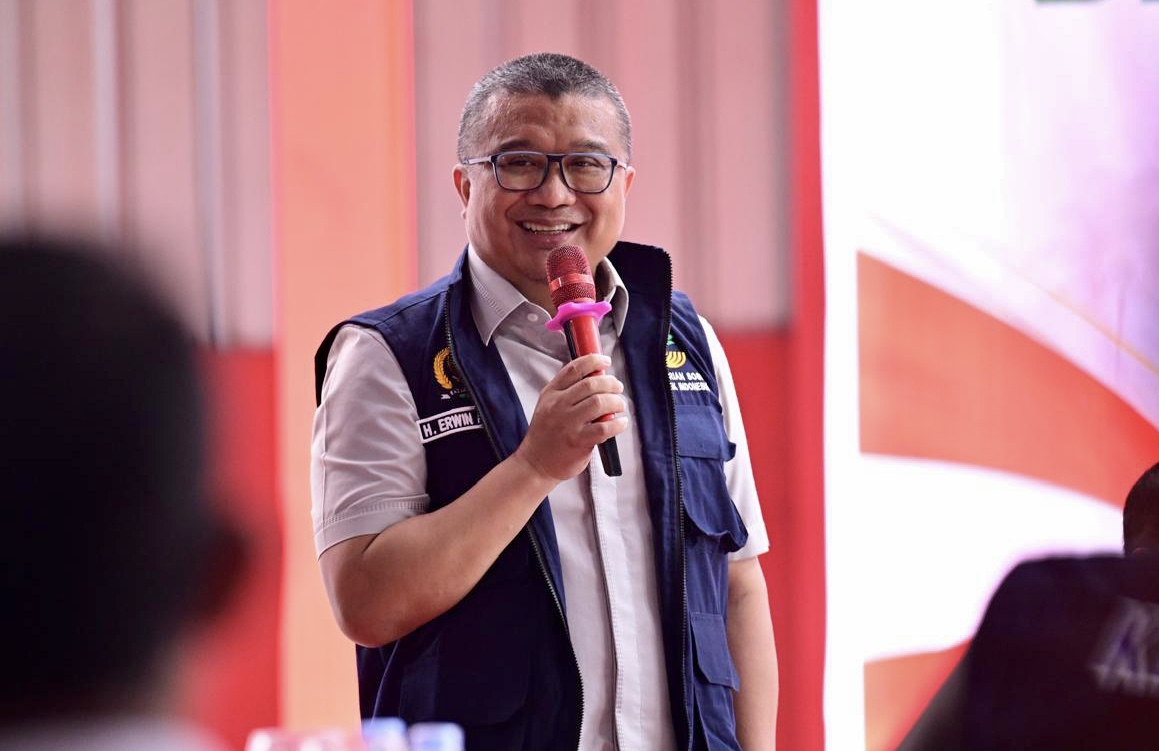 Anggota Komisi VIII DPR Erwin Aksa Desak Penguatan Stok Logistik Kebencanaan di Gudang Regional Timur Makassar