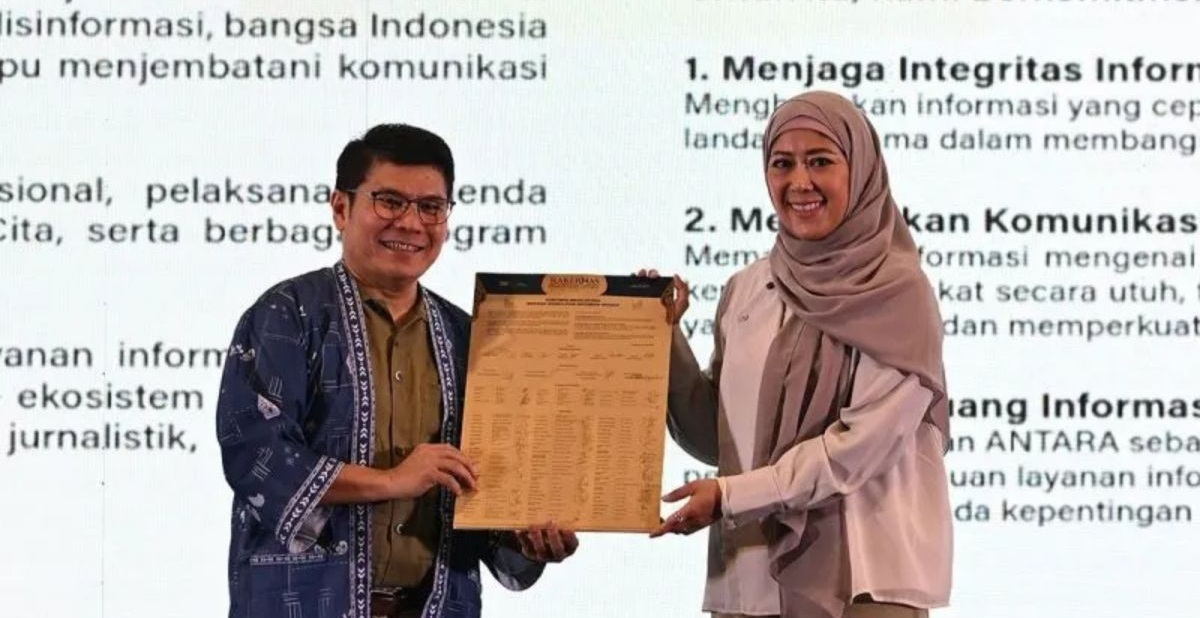Menkomdigi Meutya Hafid Tegaskan Peran Strategis ANTARA Sebagai Penjaga Fakta di Era Digital