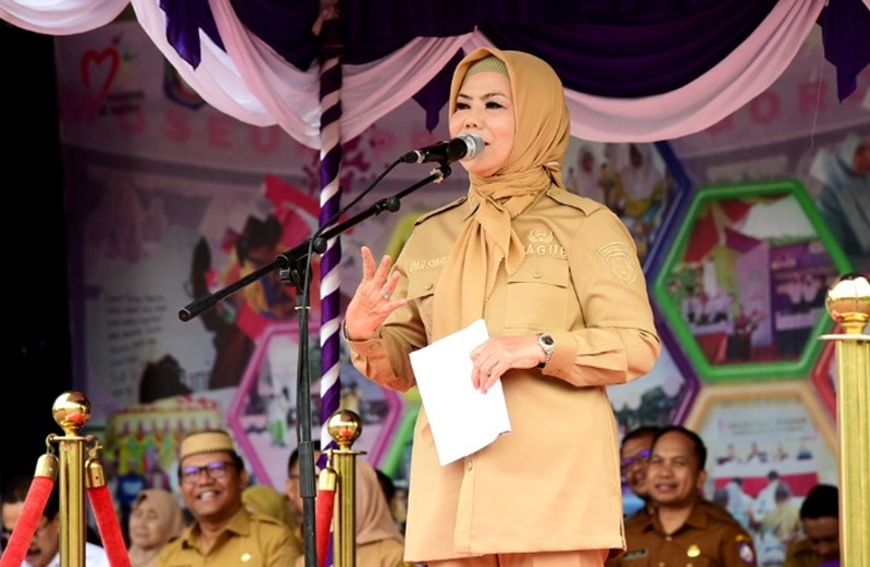 Wagub Gorontalo Idah Syahidah Imbau Orang Tua Tak Sering Menjenguk Anak di Sekolah Rakyat