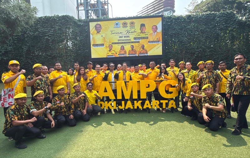 Rekrut 10 Ribu Kader Baru, Said Aldi Al Idrus Serahkan Mobil Dari Ketum Bahlil Lahadalia Untuk Operasional AMPG Jakarta