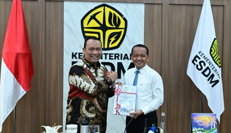 Menteri Bahlil Lahadalia Terima Hasil Audit BPK, ESDM Raih WTP 2025