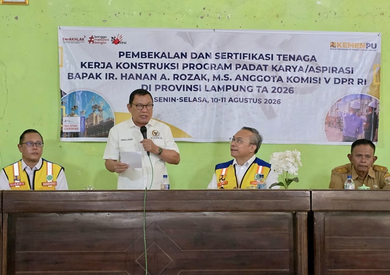 Hanan A Rozak Ungkap Kunci Irigasi Berkualitas: P3A Harus Punya Tenaga Bersertifikat Hanan A Rozak Ungkap Kunci Irigasi Berkualitas: P3A Harus Punya Tenaga Bersertifikat